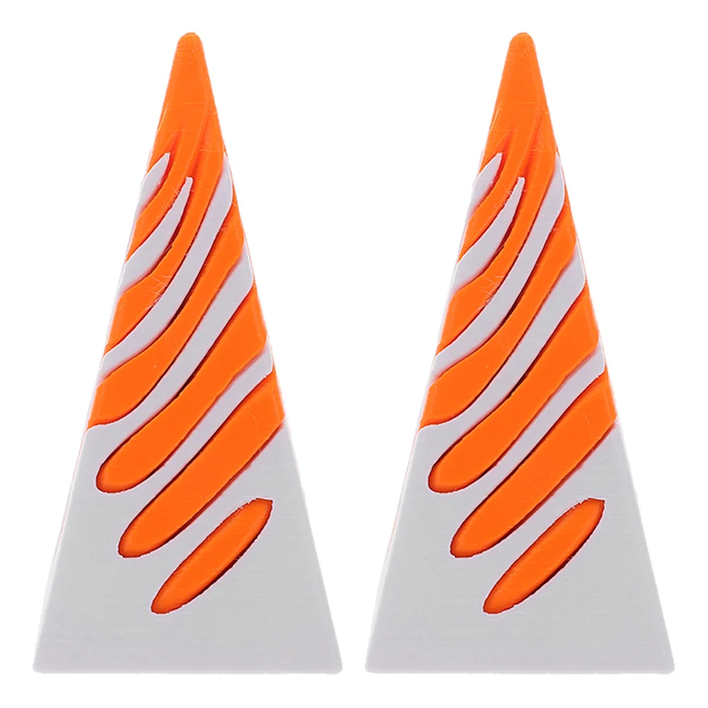 2pcs Spiral Decoration 3D Printed Pyramid Fidget Toy Desk Office Geometric Fidget Toy Geometric Model Plastic Figures
2pcs Spiral Decoration 3D Printed Pyramid Fidget Toy Desk Office Geometric Fidget Toy Geometric Model Plastic Figures