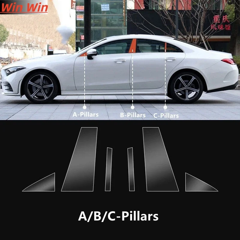 For MERCEDES CLS 18-22 C257 B/C-Pillars Transparent TPU Protective Film Anti-scratch Repair Film Accessories Refit
For MERCEDES CLS 18-22 C257 B/C-Pillars Transparent TPU Protective Film Anti-scratch Repair Film Accessories Refit