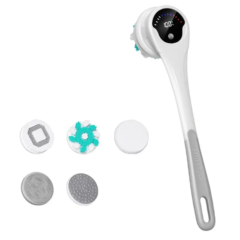 A05G-Five-In-One Electric Rotating Bath Brush Multi-Function Back Scrubber Waterproof Bath Brush Grey
A05G-Five-In-One Electric Rotating Bath Brush Multi-Function Back Scrubber Waterproof Bath Brush Grey