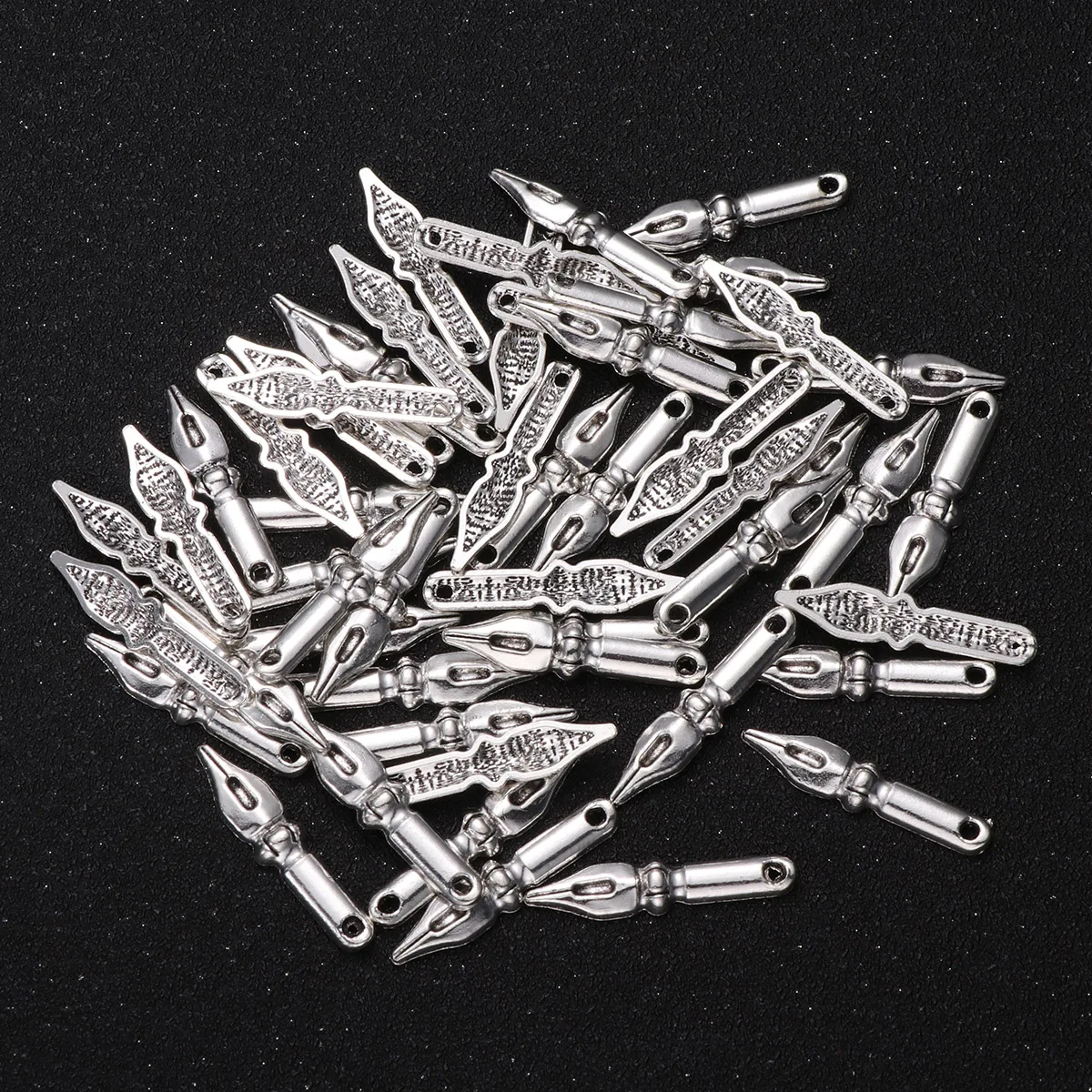 50 Pcs Silver Polished Alloy Pendant Diy Shaped Charms Jewelry Making Pendants Graduation Accessories Bracelet Necklace Decor
50 Pcs Silver Polished Alloy Pendant Diy Shaped Charms Jewelry Making Pendants Graduation Accessories Bracelet Necklace Decor