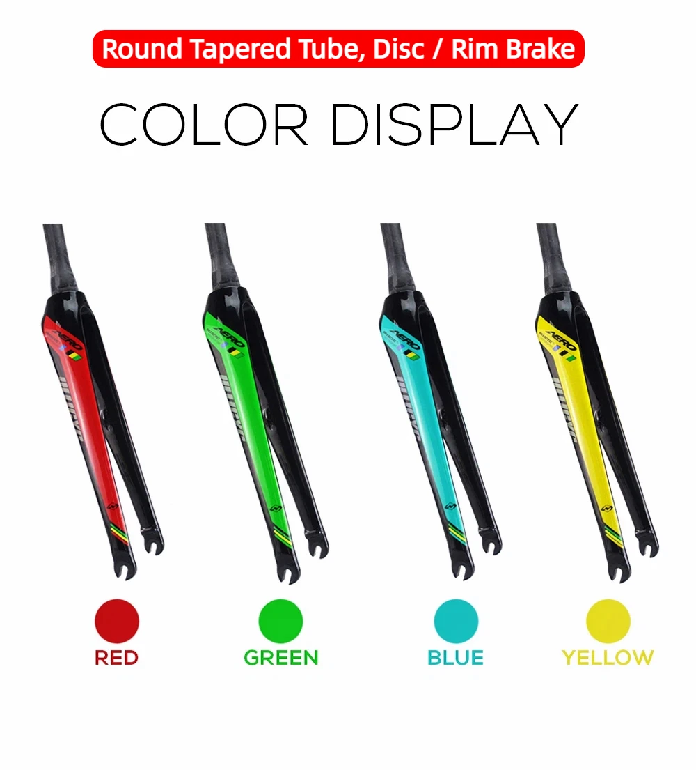 Ullicyc-Gloss Carbon-Gabel Road Cycling Fork, Quick Release, Bicycle Disc Rim Brake, Round Tapered Tube, QC339, 700C Horquilla
Ullicyc-Gloss Carbon-Gabel Road Cycling Fork, Quick Release, Bicycle Disc Rim Brake, Round Tapered Tube, QC339, 700C Horquilla