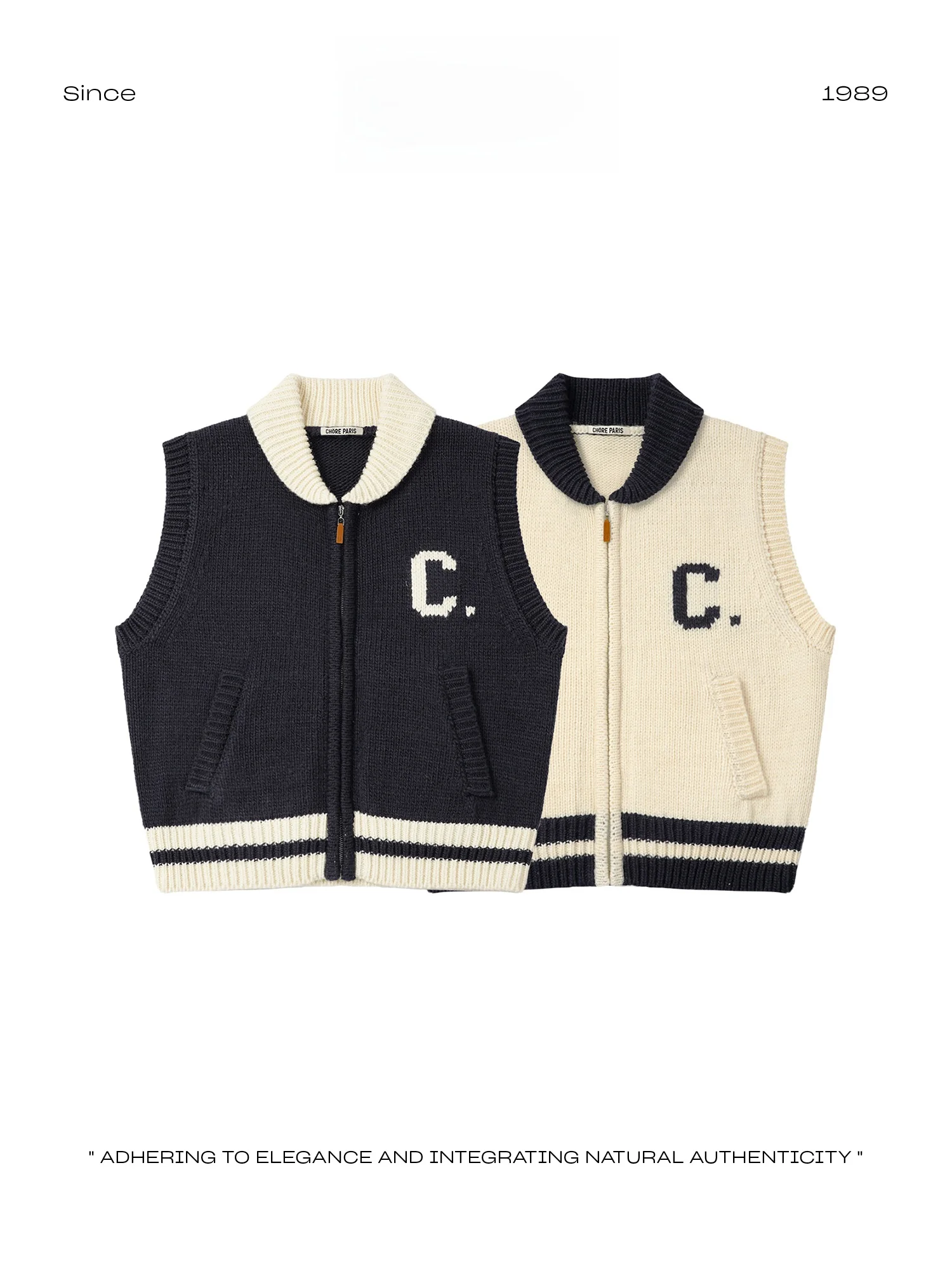 Lin Rou Rou Knitted Letter Vest Simple Contrast Color Design Svel Collared Sweater for Women Spring 2026 Casual Sle
Lin Rou Rou Knitted Letter Vest Simple Contrast Color Design Svel Collared Sweater for Women Spring 2026 Casual Sle