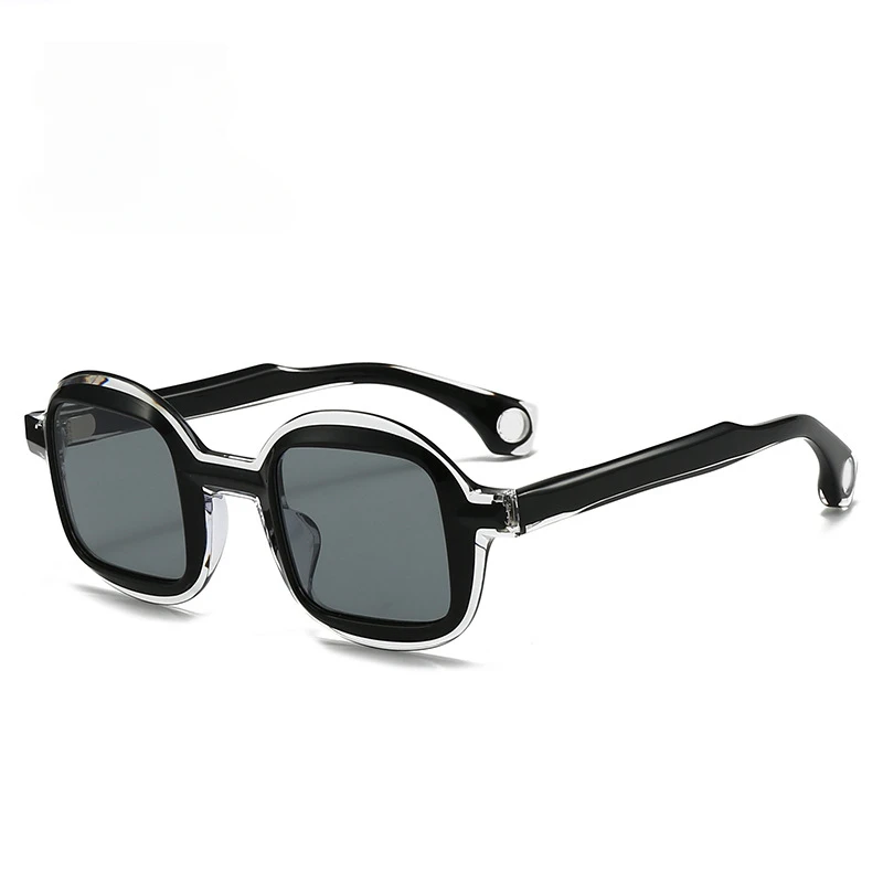 Fashion Design Acetate Women Sunglasses Retro Color Gradient Outdoor Sunshade UV400 Sun Glasses Customizable Prescription Lenses
Fashion Design Acetate Women Sunglasses Retro Color Gradient Outdoor Sunshade UV400 Sun Glasses Customizable Prescription Lenses