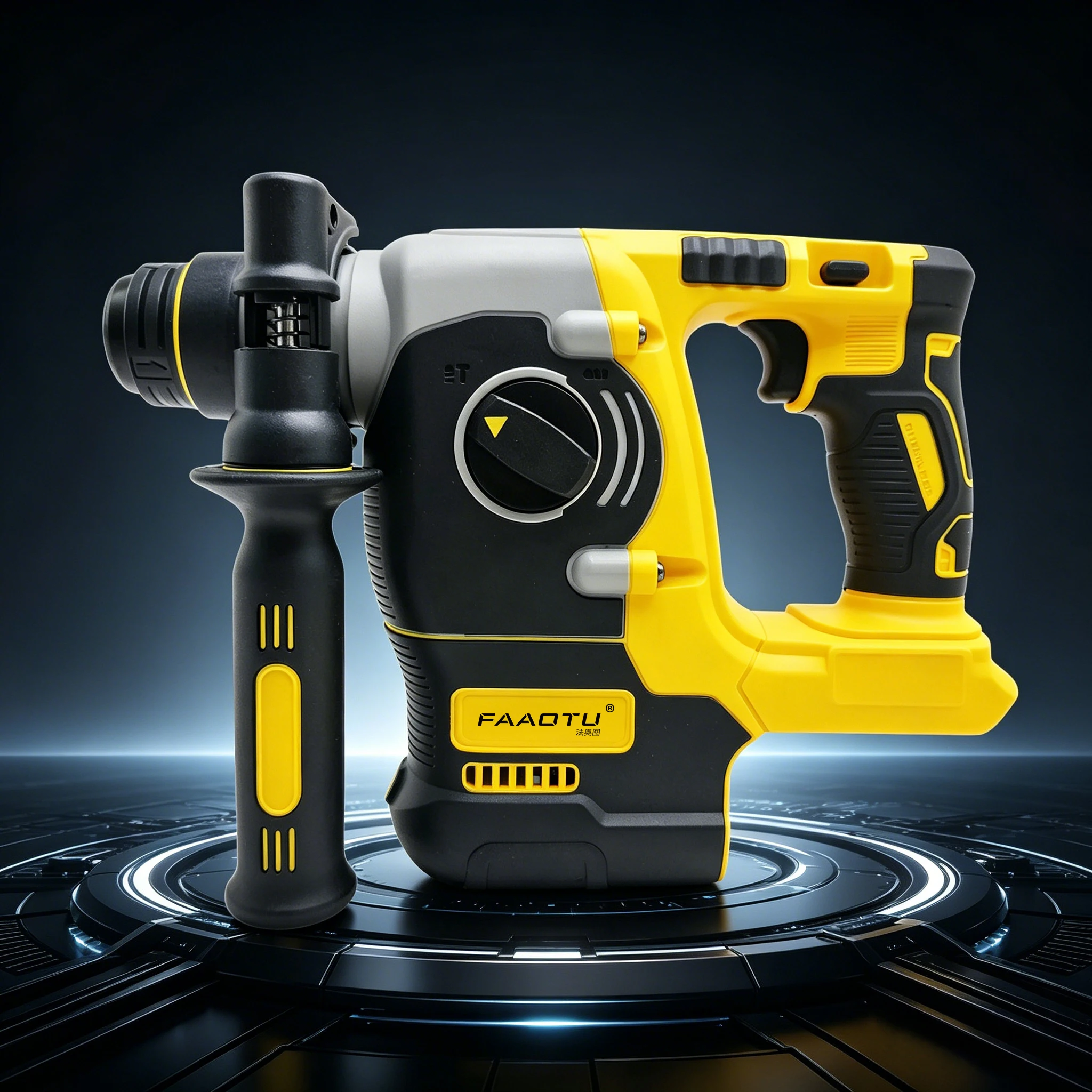 FAAOTU DCH273 Brushless Rotary Hammer,for DW Battery,2.1J Impact Energy,360°Handle Efficient for Concrete,Brick&Stone Drilling
FAAOTU DCH273 Brushless Rotary Hammer,for DW Battery,2.1J Impact Energy,360°Handle Efficient for Concrete,Brick&Stone Drilling