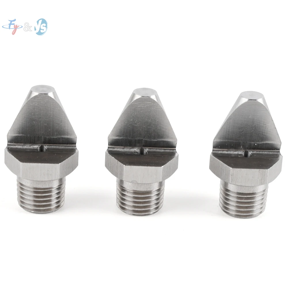 High-pressure Washing Deflected Flat Fan Spray Nozzle,SS304 Narrow Angle Fan Spray Nozzle V-Shaped 1/8" 1/4" 3/8" 1/2"
High-pressure Washing Deflected Flat Fan Spray Nozzle,SS304 Narrow Angle Fan Spray Nozzle V-Shaped 1/8" 1/4" 3/8" 1/2"