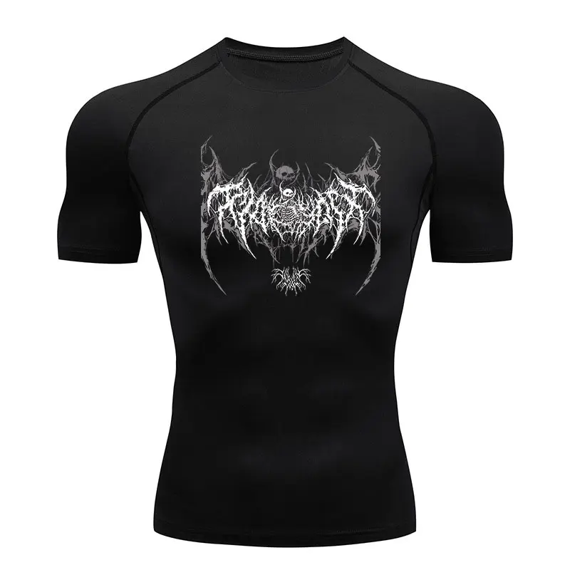 High Elasticity Compression Men Fitness Gym Sport Running T-Shirt Summer Comfortable Breathable Sportswear Tops Tee Quick Dry
High Elasticity Compression Men Fitness Gym Sport Running T-Shirt Summer Comfortable Breathable Sportswear Tops Tee Quick Dry