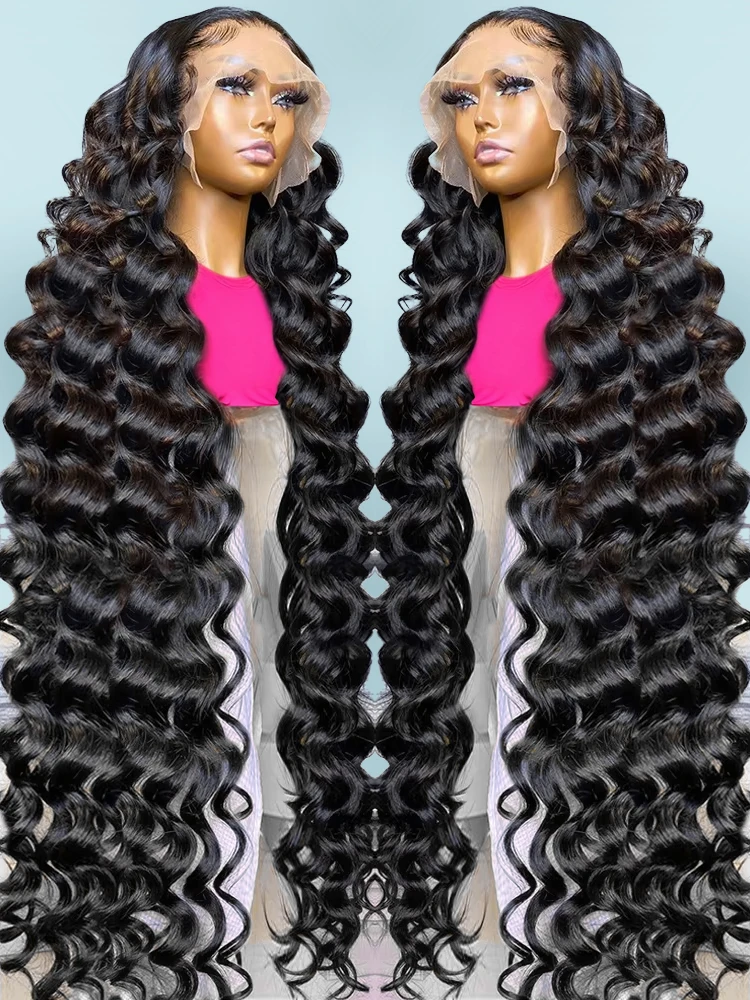 13x6 Loose Deep Wave 200 250 Density Lace Front Human Hair Pre Plucked 30 40 Inch Wig 13x4 HD Water Curly Lace Frontal Remy Wigs
13x6 Loose Deep Wave 200 250 Density Lace Front Human Hair Pre Plucked 30 40 Inch Wig 13x4 HD Water Curly Lace Frontal Remy Wigs