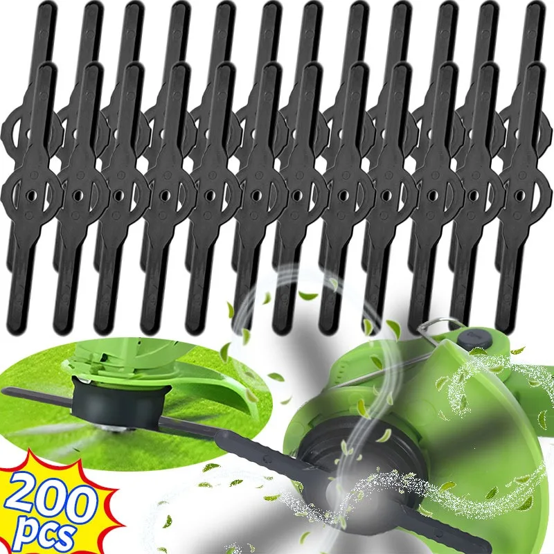 200/10 шт., лезвие для резки сорняков, долговечный нейлон, износостойкий, прочный режущий край, высокая эффективность, очистка травы, оптовый садовый инструмент
200/10 шт., лезвие для резки сорняков, долговечный нейлон, износостойкий, прочный режущий край, высокая эффективность, очистка травы, оптовый садовый инструмент