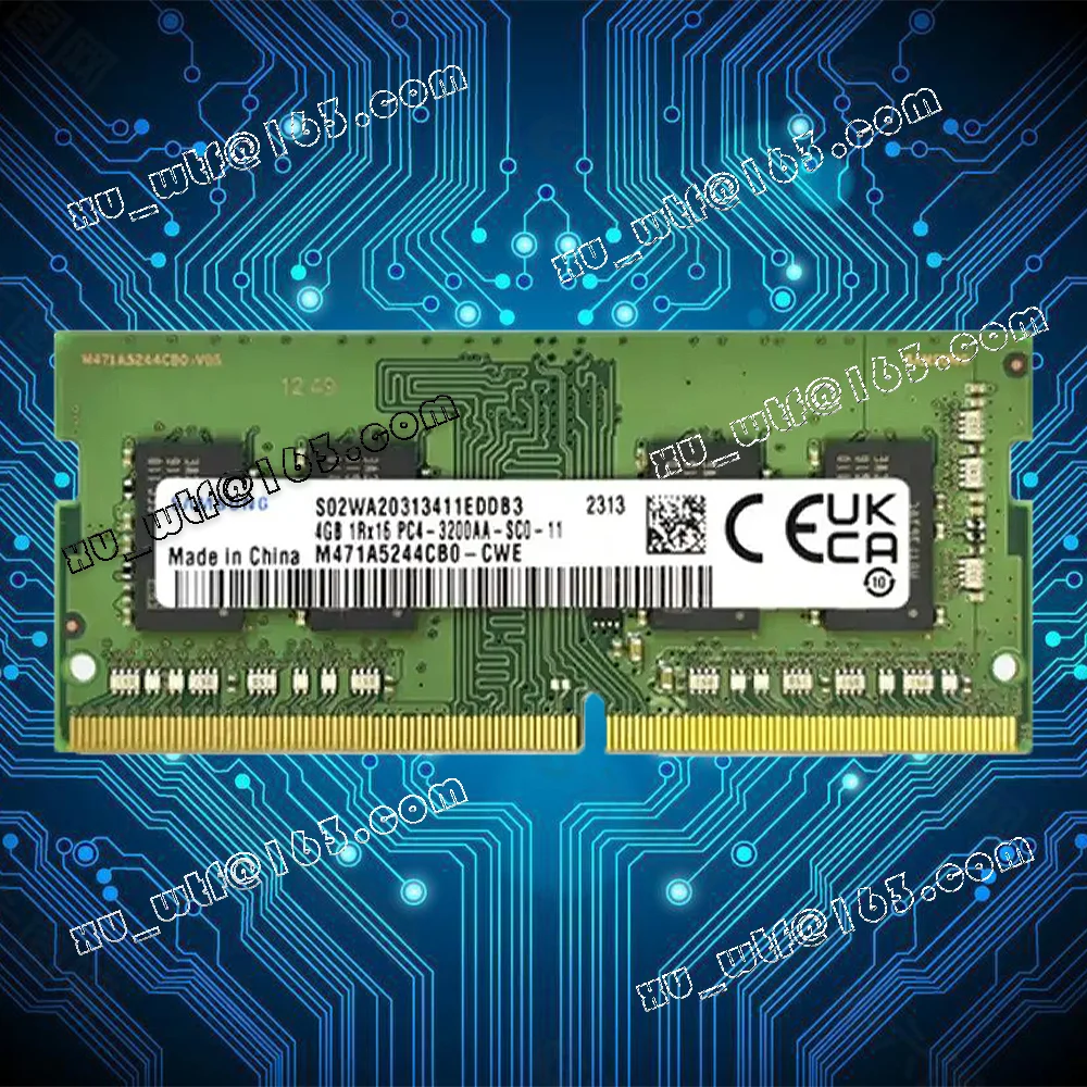 Совершенно новый модуль памяти для ноутбука 4G 1RX16 PC4-3200AA-SC0-11 4 ГБ для M471A5244CB0-CWE
Совершенно новый модуль памяти для ноутбука 4G 1RX16 PC4-3200AA-SC0-11 4 ГБ для M471A5244CB0-CWE