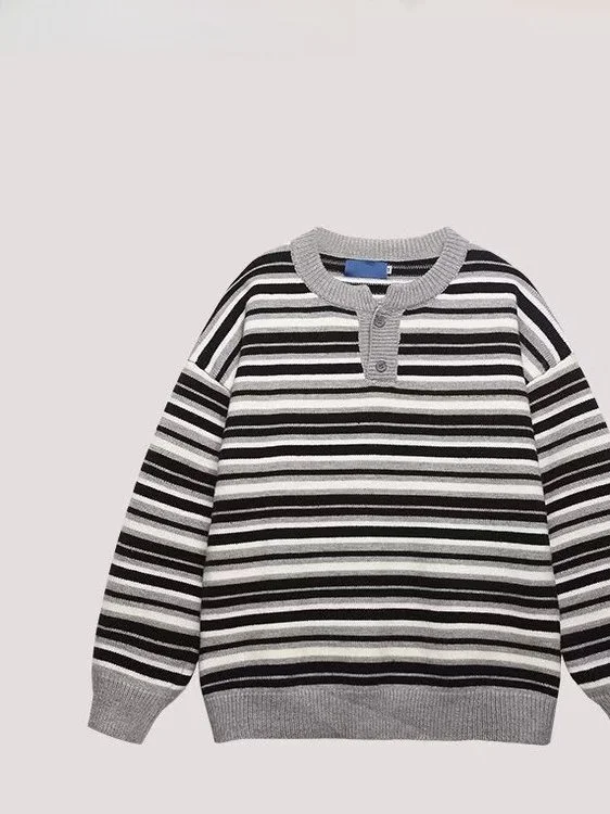 Ретро-свитер в американском стиле, винтажный, свободный, вязаный, универсальный, модный, для мужчин и женщин, осенняя одежда
Ретро-свитер в американском стиле, винтажный, свободный, вязаный, универсальный, модный, для мужчин и женщин, осенняя одежда