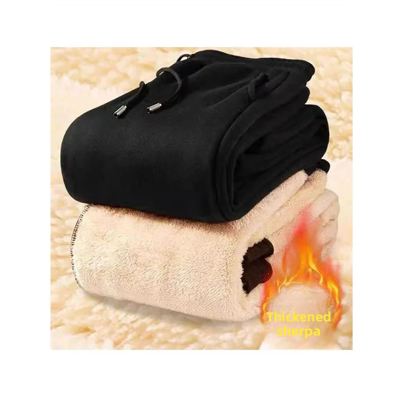 Thiened Fce Lined Men's Casual Outdoor Sports Pants Winter Cotton Trousers Long Thiened Warm eep Velvet Trousers
Thiened Fce Lined Men's Casual Outdoor Sports Pants Winter Cotton Trousers Long Thiened Warm eep Velvet Trousers