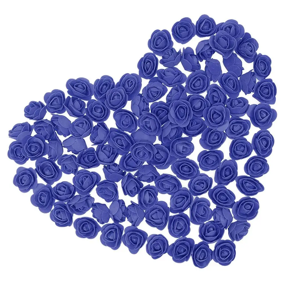 50pcs Artificial Heads Soft Foam Roses Artificial Flowers Real Look Wedding Party Decoration Blue Small Crafts
50pcs Artificial Heads Soft Foam Roses Artificial Flowers Real Look Wedding Party Decoration Blue Small Crafts