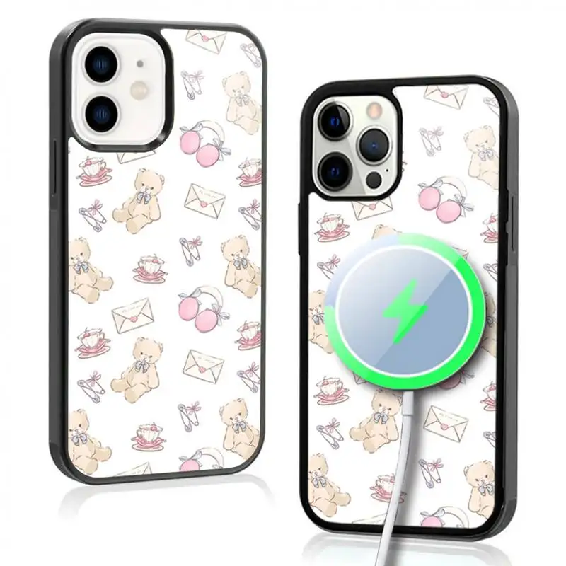 Sweetie Beary Phone Case For IPhone 11 12 13 14 15 Plus Pro Max Mirror Acrylic Cover For Magsafe Wireless Charging
Sweetie Beary Phone Case For IPhone 11 12 13 14 15 Plus Pro Max Mirror Acrylic Cover For Magsafe Wireless Charging
