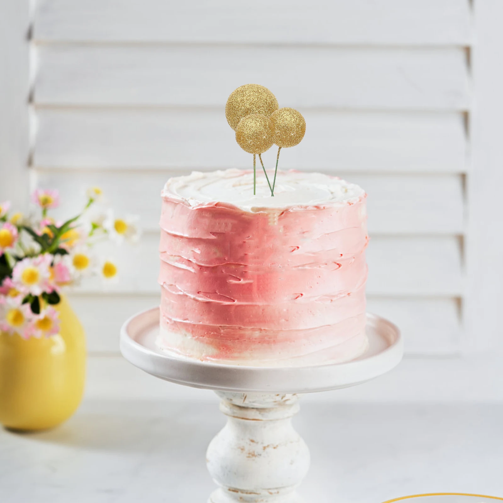 20Pcs Cake Decoration Balls Creative Glitter Foam Ball Toppers for Birthday Party Wedding Bakery DIY Dessert Decorations
20Pcs Cake Decoration Balls Creative Glitter Foam Ball Toppers for Birthday Party Wedding Bakery DIY Dessert Decorations