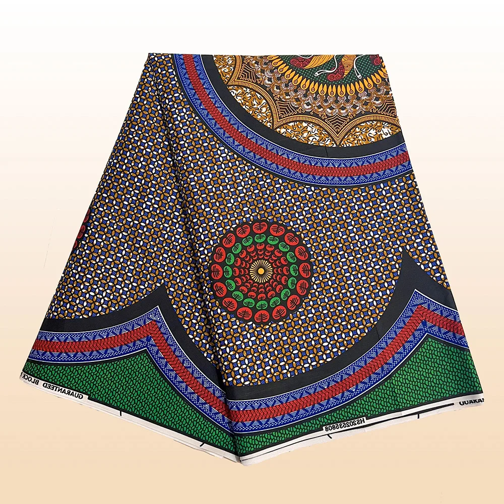 New Hot Sale African Wax Fabric Nigerian Ankara Block Prints Batik High Quality Sewing Cloth
New Hot Sale African Wax Fabric Nigerian Ankara Block Prints Batik High Quality Sewing Cloth