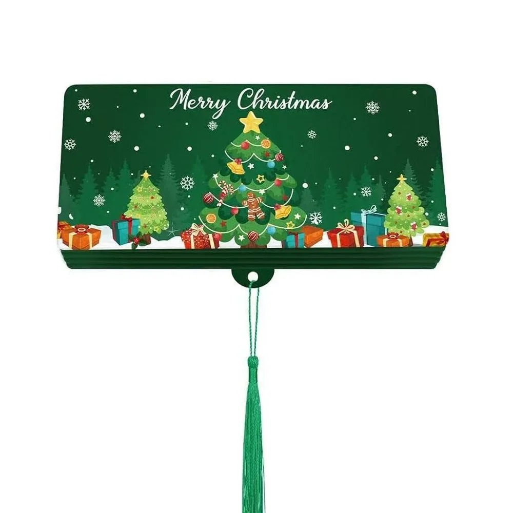 Creative Santa Claus Christmas Cash Gift Envelope Christmas Tree with 10 Slots Folding Banknote Card Christmas Money Holder
Creative Santa Claus Christmas Cash Gift Envelope Christmas Tree with 10 Slots Folding Banknote Card Christmas Money Holder