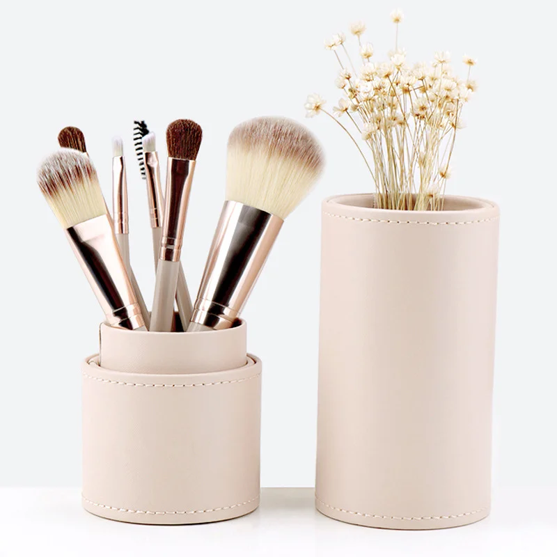 7 шт., набор кистей для макияжа из волос пони с держателем для кистей, тени для век, румяна, пудра, набор для мелирования и контурирования, косметические инструменты премиум-класса
7 шт., набор кистей для макияжа из волос пони с держателем для кистей, тени для век, румяна, пудра, набор для мелирования и контурирования, косметические инструменты премиум-класса