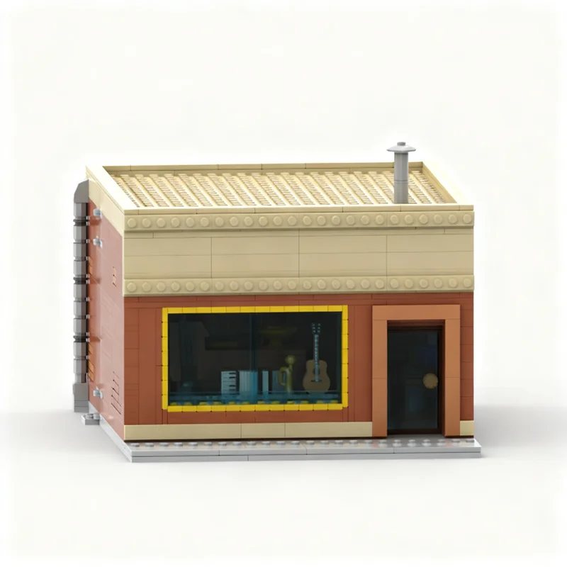 New Famous Simpsoned Cartoon Series Music Store Moc Street View Model Custom Puzzle Diy Creative Ideas Toys Birthday Gift
New Famous Simpsoned Cartoon Series Music Store Moc Street View Model Custom Puzzle Diy Creative Ideas Toys Birthday Gift