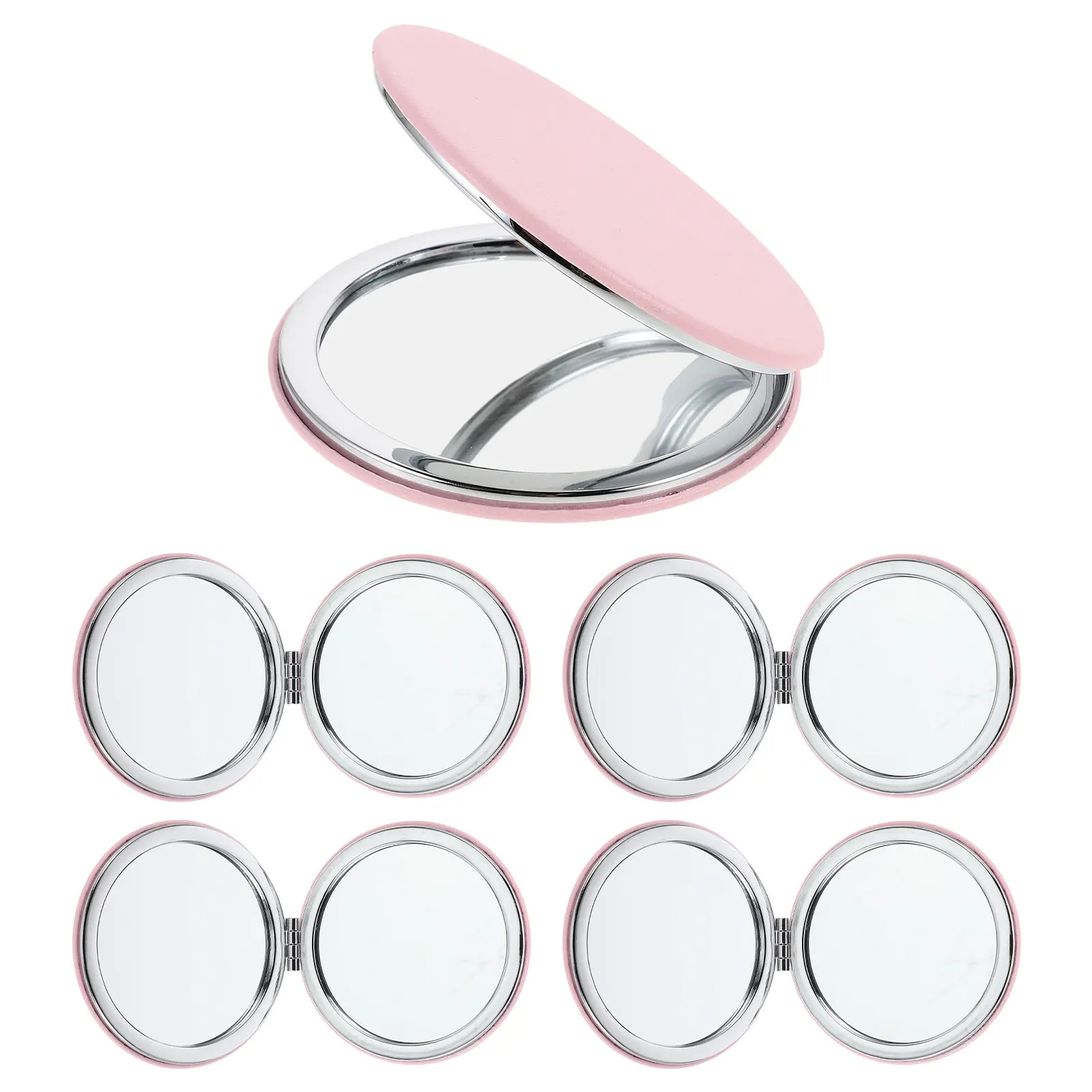 Набор из 5 мини-зеркал для макияжа: складные, компактные, круглые, двусторонние, HD-качество, для путешествий, для женщин и девушек, для сумок и кошельков
Набор из 5 мини-зеркал для макияжа: складные, компактные, круглые, двусторонние, HD-качество, для путешествий, для женщин и девушек, для сумок и кошельков