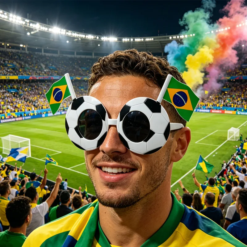 Football Shaped Sunglasses Event Cheering Novelty Sunglasses With Flag For Sport Events Cheering Theme Party Decoration Tools
Football Shaped Sunglasses Event Cheering Novelty Sunglasses With Flag For Sport Events Cheering Theme Party Decoration Tools