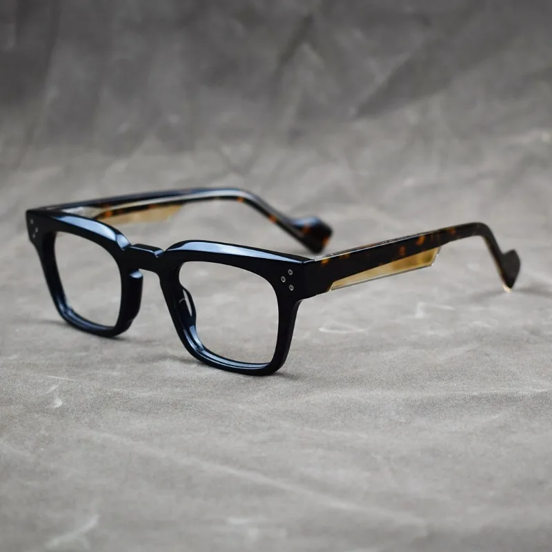 New Thickened Acetate Japanese Retro Black Frame Frame for Men Women Can Be Equipped with Myopia Reading Prescription Glasses
New Thickened Acetate Japanese Retro Black Frame Frame for Men Women Can Be Equipped with Myopia Reading Prescription Glasses