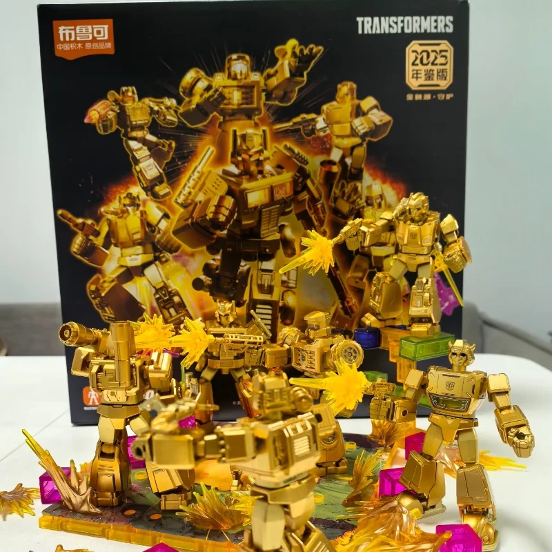 LED Blokees Transformer 2025 Yearbook Limited Edition Action Figures Optimus Prime Megatron Bumblebee Anime Toys Gift for Boys
LED Blokees Transformer 2025 Yearbook Limited Edition Action Figures Optimus Prime Megatron Bumblebee Anime Toys Gift for Boys