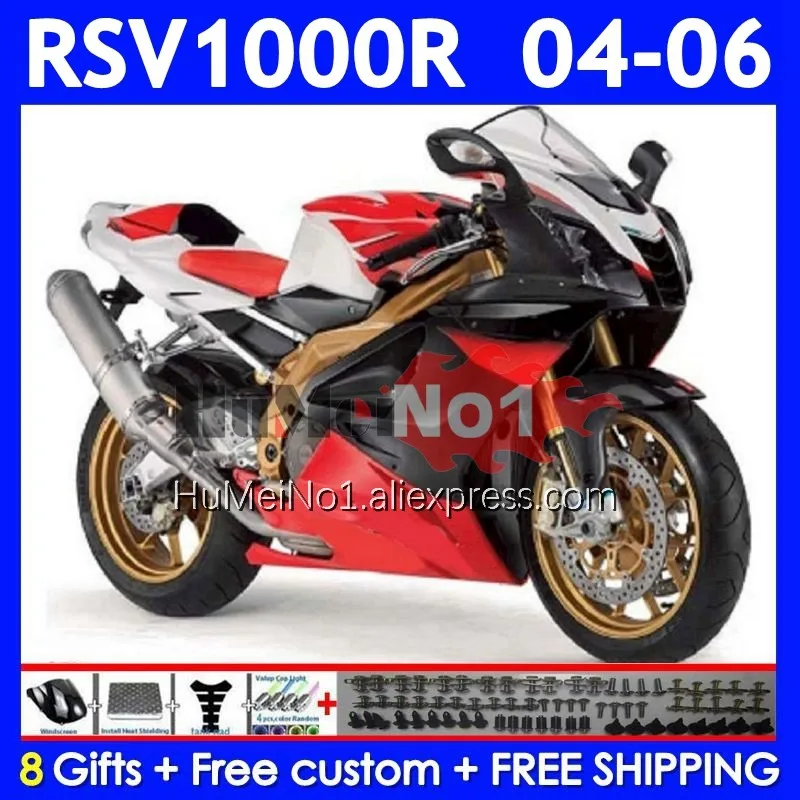RSV-1000 For Aprilia RSV1000R Mille RV60 RSV1000RR 314No.33 RSV 1000 04 05 06 RSV1000 R Red black RR 2004 2005 2006 Fairings
RSV-1000 For Aprilia RSV1000R Mille RV60 RSV1000RR 314No.33 RSV 1000 04 05 06 RSV1000 R Red black RR 2004 2005 2006 Fairings