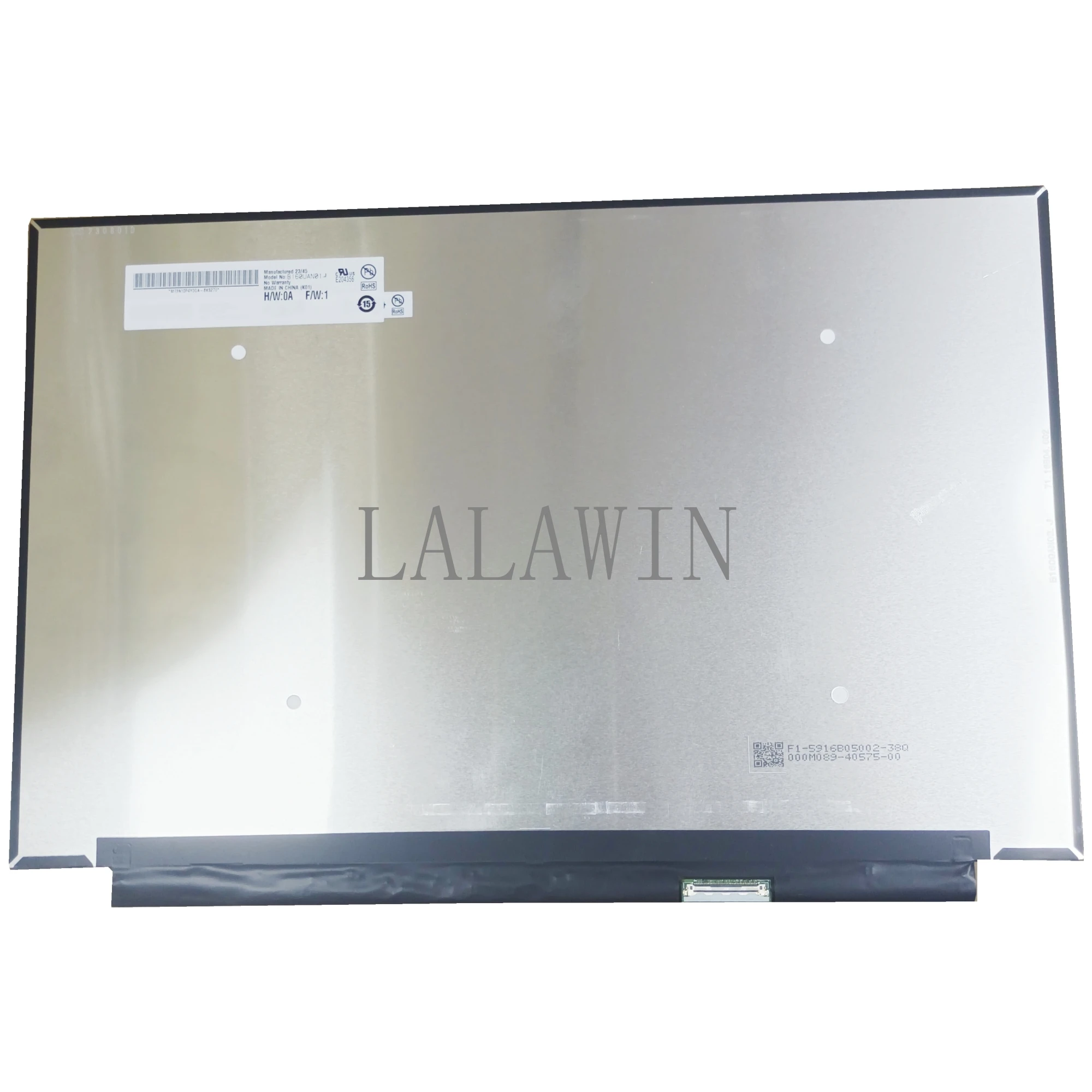 B160UAN01.J 1920X1200 IPS 16.0 inch laptop LCD screen display panel matrix Original
B160UAN01.J 1920X1200 IPS 16.0 inch laptop LCD screen display panel matrix Original