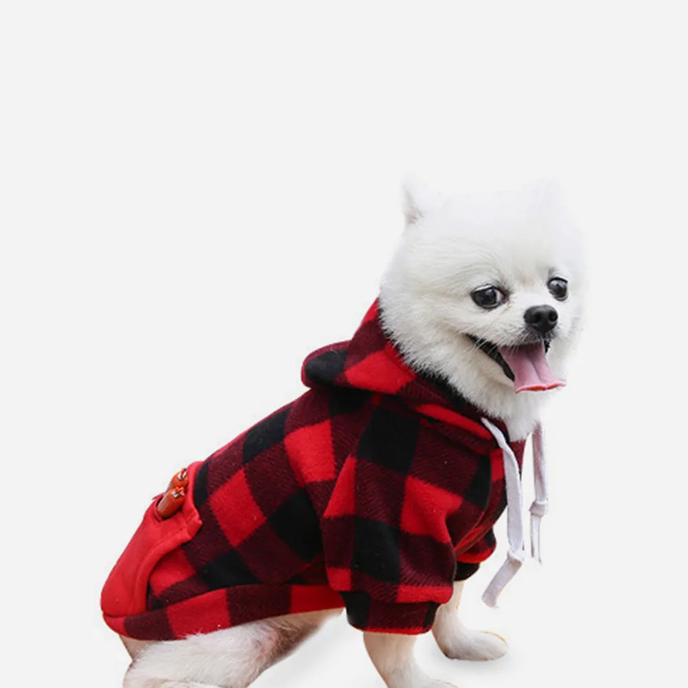 Christmas Pet Costume 1Pcs Premium Material Comfortable Easy to Put on Delicate Grid Patterns Bright Color Winter Warm Coat
Christmas Pet Costume 1Pcs Premium Material Comfortable Easy to Put on Delicate Grid Patterns Bright Color Winter Warm Coat