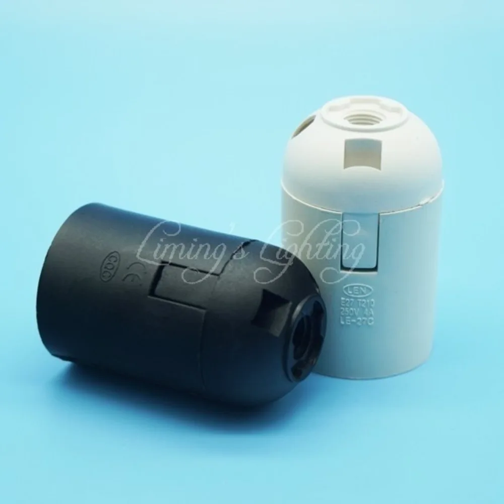 10PCS/Lot Lighting Accessories E14 E27 Lamp Holder 4A 250v CE Lamp Base For Led Bulb Energysaving Light Plastic Socket
10PCS/Lot Lighting Accessories E14 E27 Lamp Holder 4A 250v CE Lamp Base For Led Bulb Energysaving Light Plastic Socket