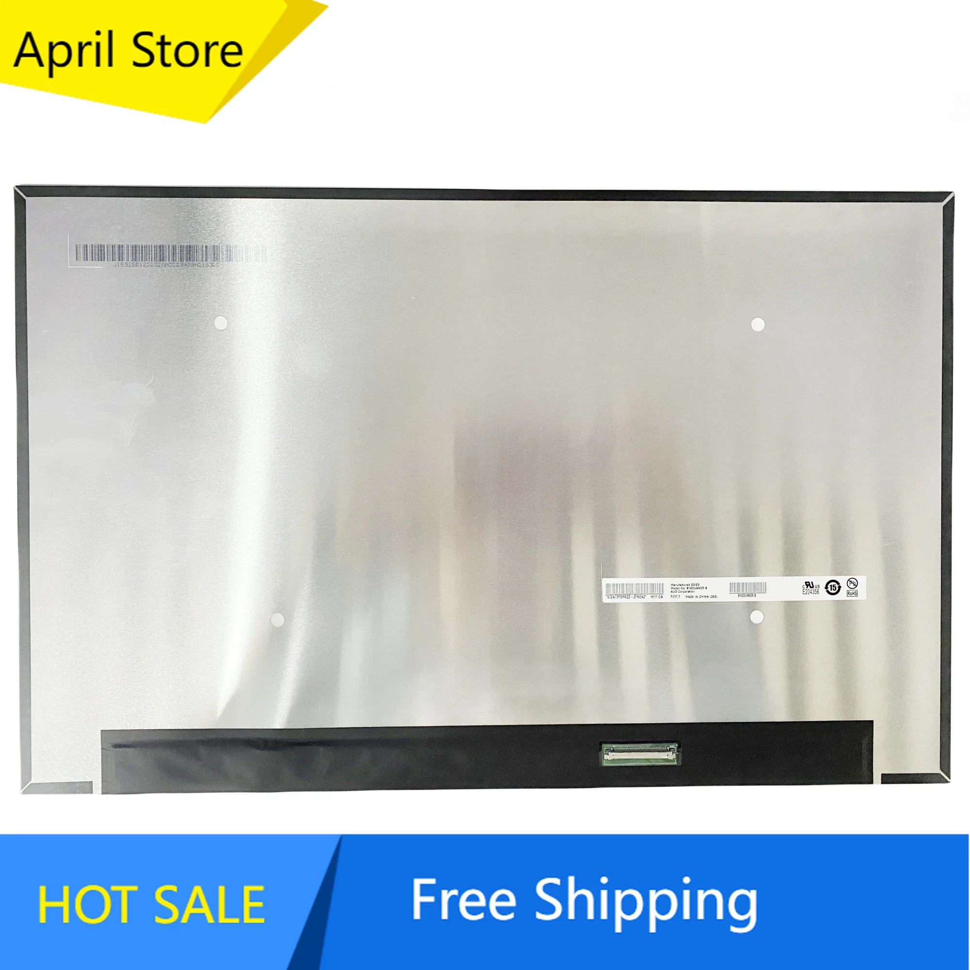 B160UAN05.B 16.0'' 165Hz Laptop LCD Screen Display Panel Matrix 1920x1200 EDP 40 Pins
B160UAN05.B 16.0'' 165Hz Laptop LCD Screen Display Panel Matrix 1920x1200 EDP 40 Pins