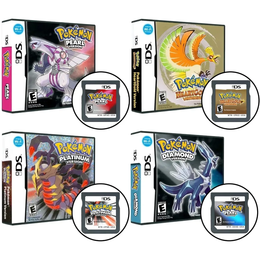 Classic Pocket Monsters NDS Game Card 3DS 2DS DS Card Soul Silver Heart Gold Platinum Game Card Pocket Monsters Game Card
Classic Pocket Monsters NDS Game Card 3DS 2DS DS Card Soul Silver Heart Gold Platinum Game Card Pocket Monsters Game Card