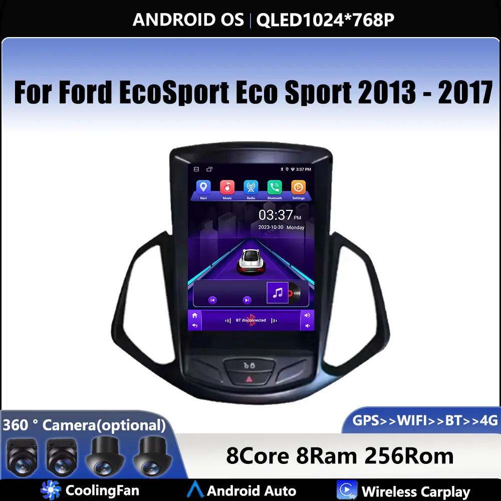 ОС Android Carplay Auto для Ford EcoSport Eco Sport 2013-2017 Автомобильный радиоприемник с навигацией GPS Мультимедийный видеоплеер DSP 4G AMI
ОС Android Carplay Auto для Ford EcoSport Eco Sport 2013-2017 Автомобильный радиоприемник с навигацией GPS Мультимедийный видеоплеер DSP 4G AMI