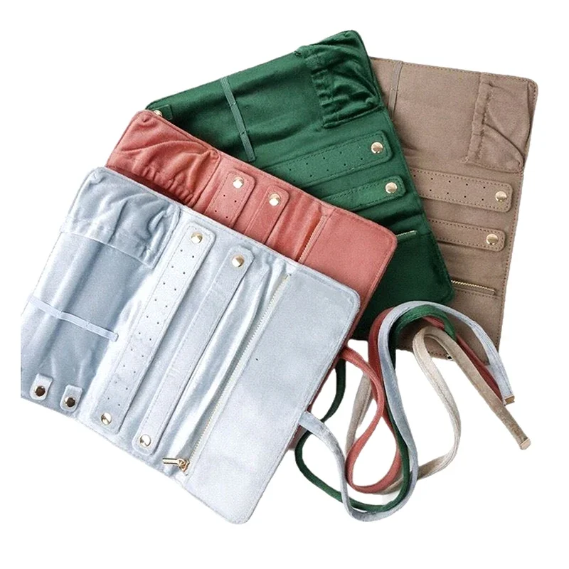 (YY)1Pc 2025 New Jewelry Bag Velvet Jewelry Storage Bag Necklace Earrings Ring Jewelry Storage Roll Bag Jewelry Display
(YY)1Pc 2025 New Jewelry Bag Velvet Jewelry Storage Bag Necklace Earrings Ring Jewelry Storage Roll Bag Jewelry Display