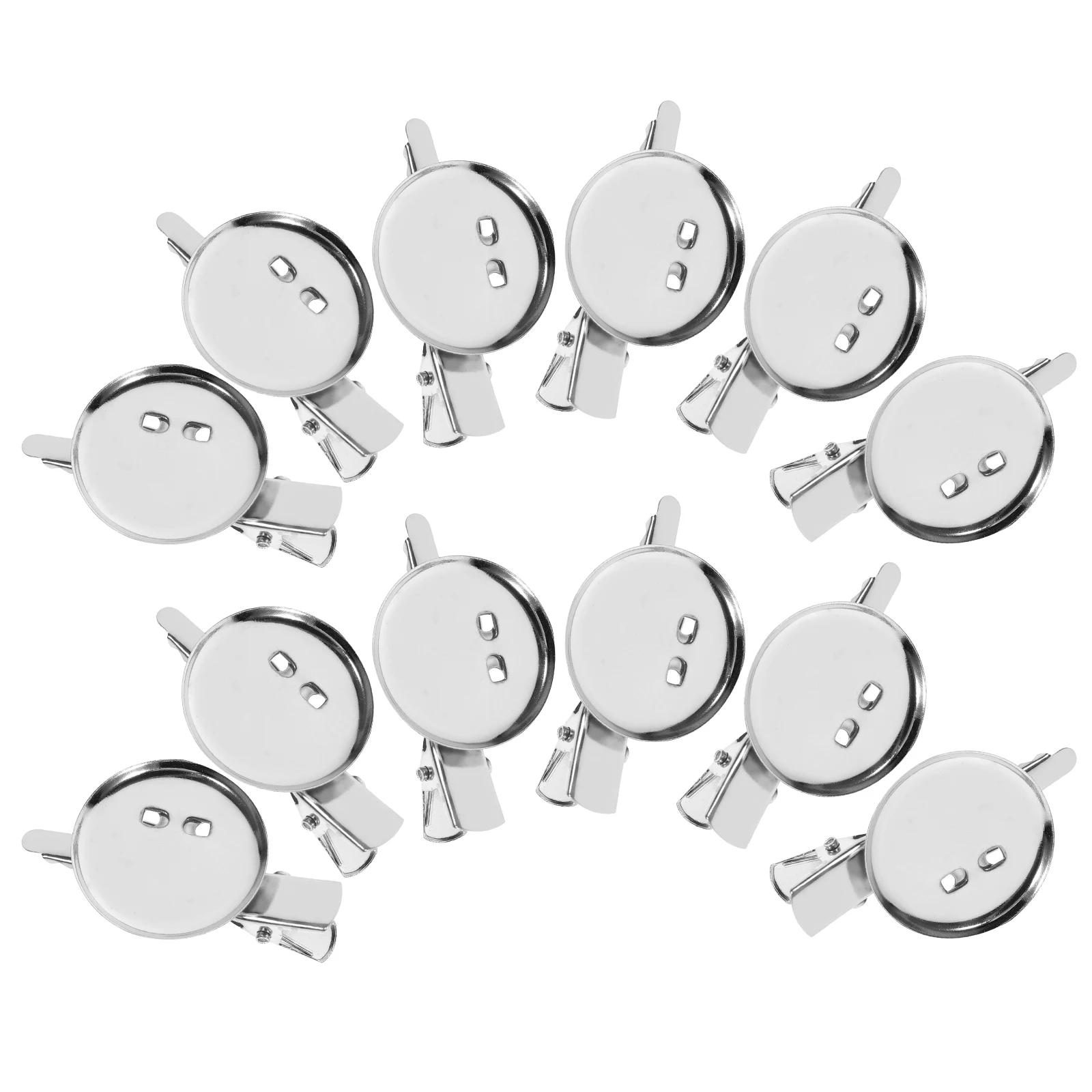 20pcs Clamp Brooch Base Iron Sturdy Durable DIY Jewelry Making Accessories Resin Rhinestones Cabochons for Coats
20pcs Clamp Brooch Base Iron Sturdy Durable DIY Jewelry Making Accessories Resin Rhinestones Cabochons for Coats