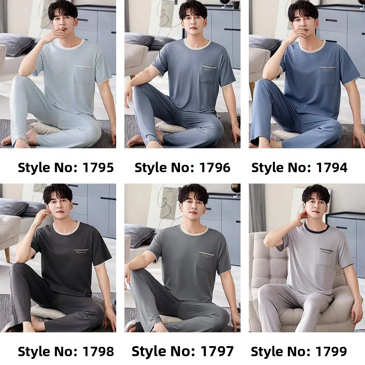 Men's Summer Sleepwear Thin Short Sleeve Long Pants Hooded Home Clothes Air Conditioned Two-Piece Set Cool Feeling Lightweight
Men's Summer Sleepwear Thin Short Sleeve Long Pants Hooded Home Clothes Air Conditioned Two-Piece Set Cool Feeling Lightweight
