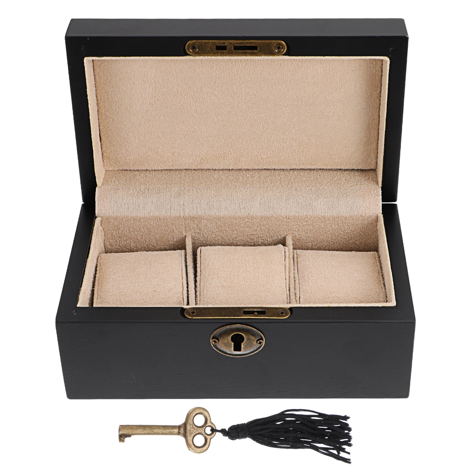 Wooden Watch Box for Men Women Black Case Durable Storage Container Jewelry ganizer Classic Design Elegant Travel Gift Box
Wooden Watch Box for Men Women Black Case Durable Storage Container Jewelry ganizer Classic Design Elegant Travel Gift Box