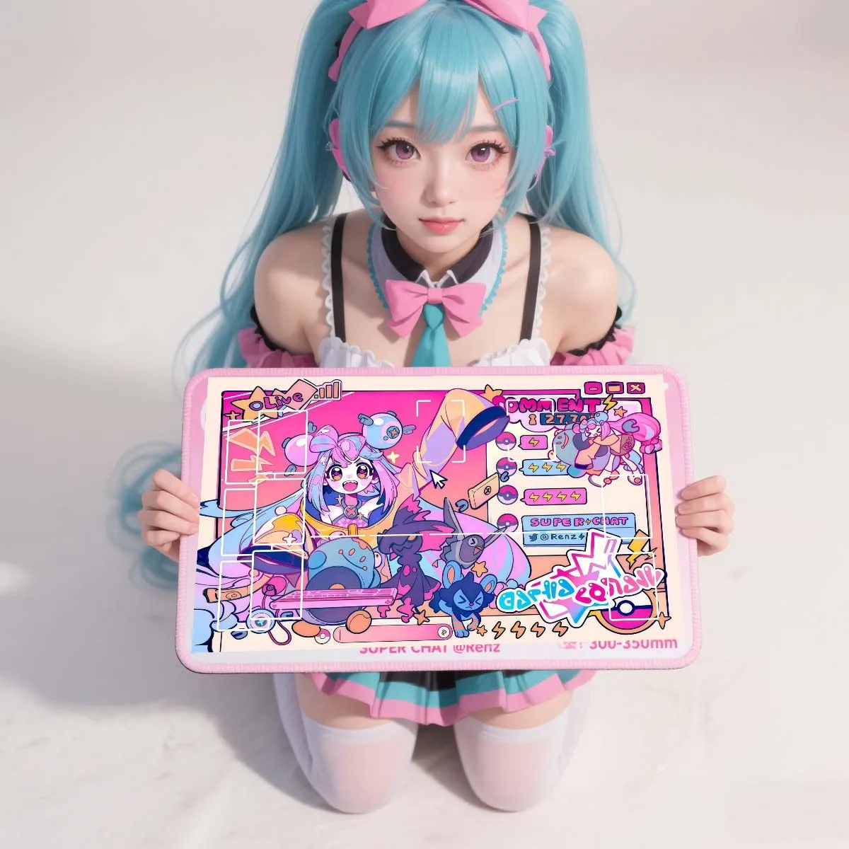 600X350 мм Diy Ptcg Trainer Iono Cute Card Battle Mat Iono Single Player Настольная игра Карточная битва Аниме Карты Подарочные игрушки
600X350 мм Diy Ptcg Trainer Iono Cute Card Battle Mat Iono Single Player Настольная игра Карточная битва Аниме Карты Подарочные игрушки