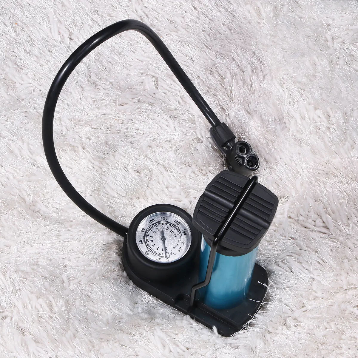 Mini Portable Bike Floor Pump Aluminum Alloy High-Pressure Foot Pump Activated Inflator Compatible Usa French Valves Tire
Mini Portable Bike Floor Pump Aluminum Alloy High-Pressure Foot Pump Activated Inflator Compatible Usa French Valves Tire