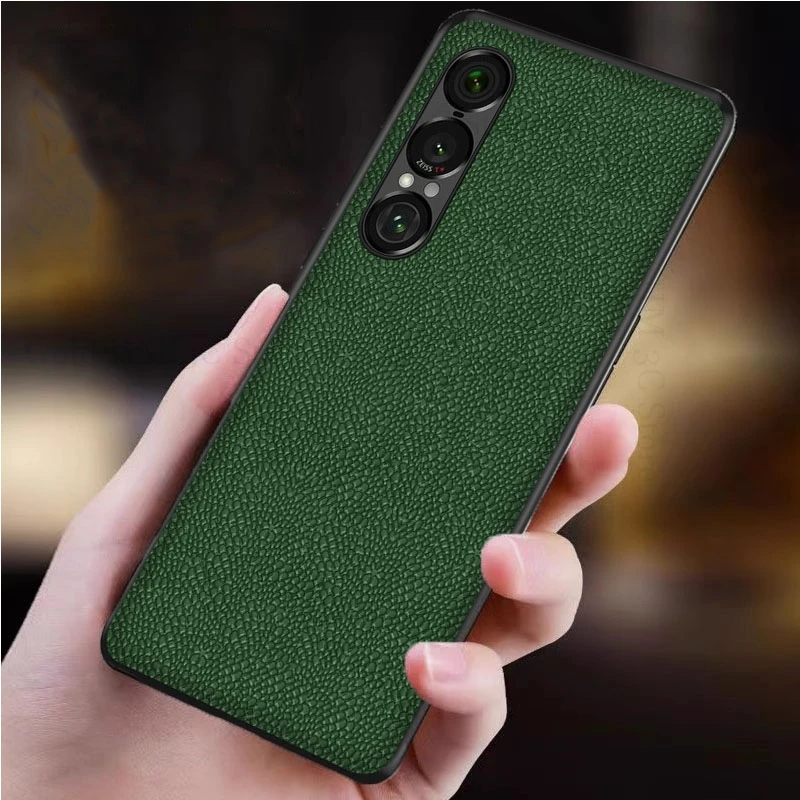 For Sony Xperia 1 VII Pebble Texture Leather Phone Case For Xperia 1 VI Soft Bumper Protective Cover Xperia 1 V 1IV 1 III Fundas
For Sony Xperia 1 VII Pebble Texture Leather Phone Case For Xperia 1 VI Soft Bumper Protective Cover Xperia 1 V 1IV 1 III Fundas