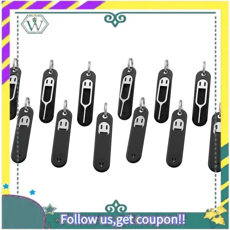 A82U-12Pcs SIM Card Removal Tool-Sim Card Tray Pin Eject Removal Tool Needle Opener Ejector,With Removable Key Chain,Black
A82U-12Pcs SIM Card Removal Tool-Sim Card Tray Pin Eject Removal Tool Needle Opener Ejector,With Removable Key Chain,Black