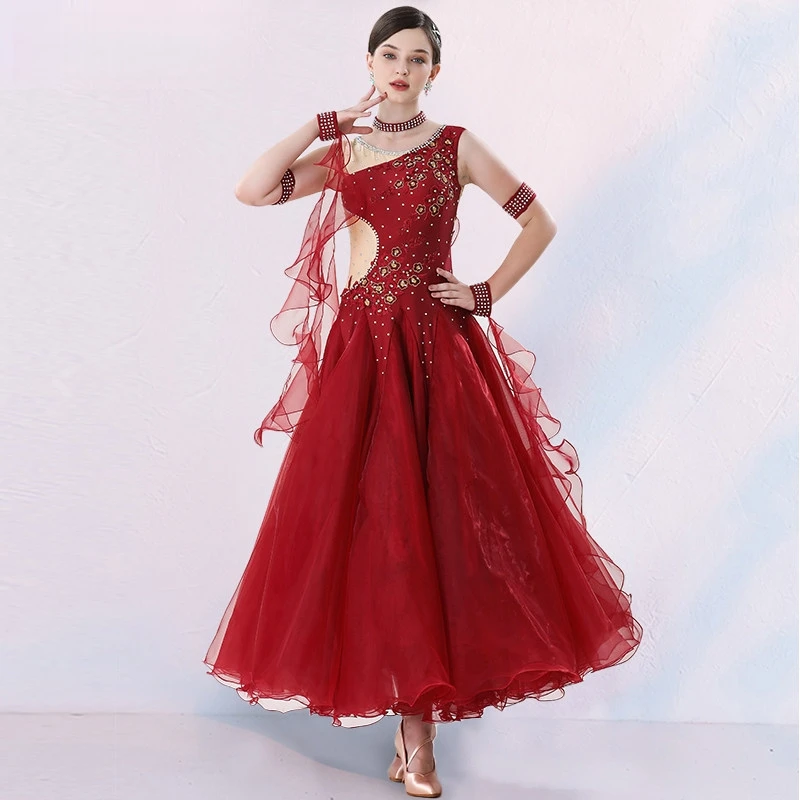 Sleeveless New 2026 Modern Dance Wear National Standard Dance Dress Competition Waltz Ballroom Big Swing Dance Dess
Sleeveless New 2026 Modern Dance Wear National Standard Dance Dress Competition Waltz Ballroom Big Swing Dance Dess