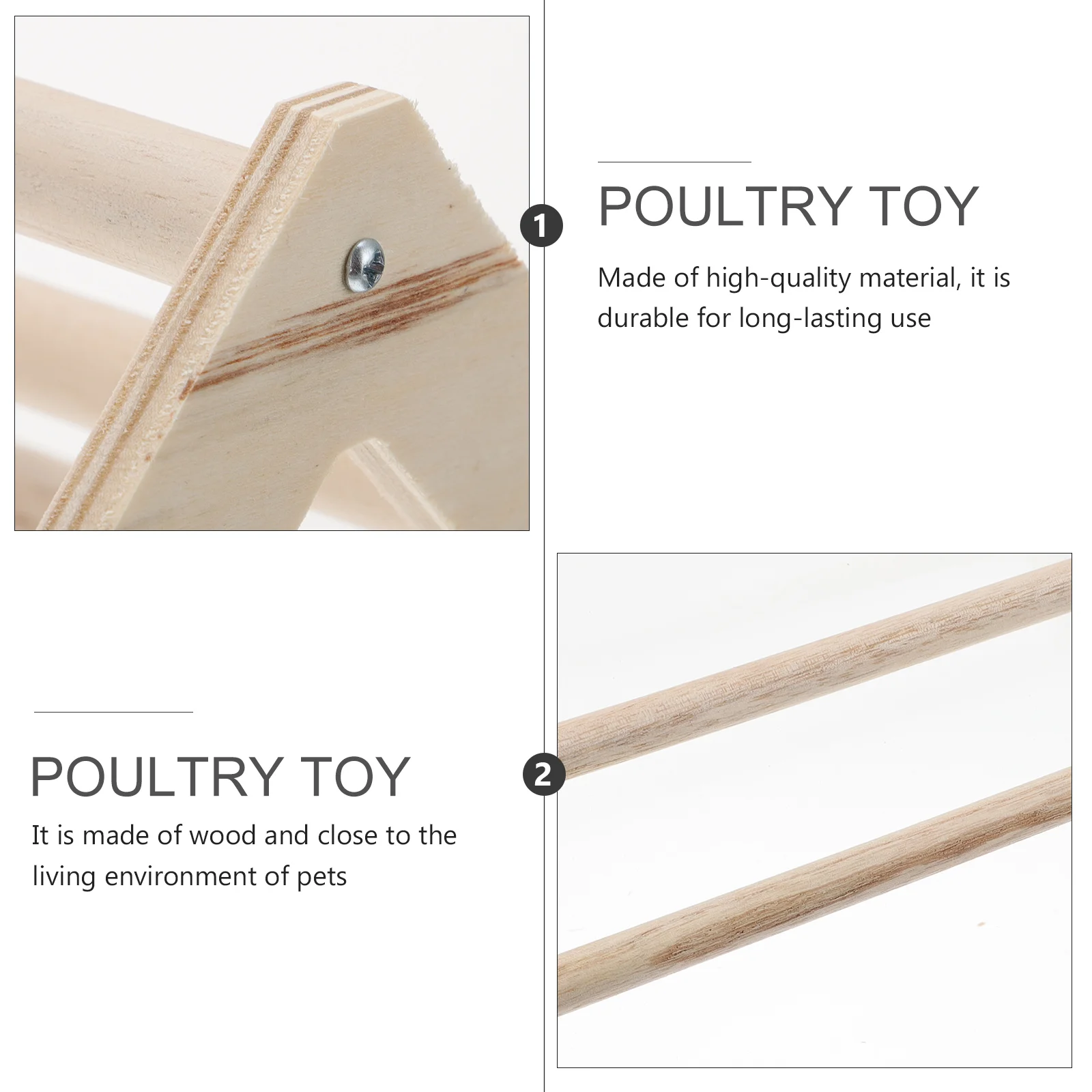 Durable Chicken Wood Standing Rack For Bird Cage Pet Parrot Perch Chick Rooster Poultry Stand Exercise Training Bird Stand For
Durable Chicken Wood Standing Rack For Bird Cage Pet Parrot Perch Chick Rooster Poultry Stand Exercise Training Bird Stand For