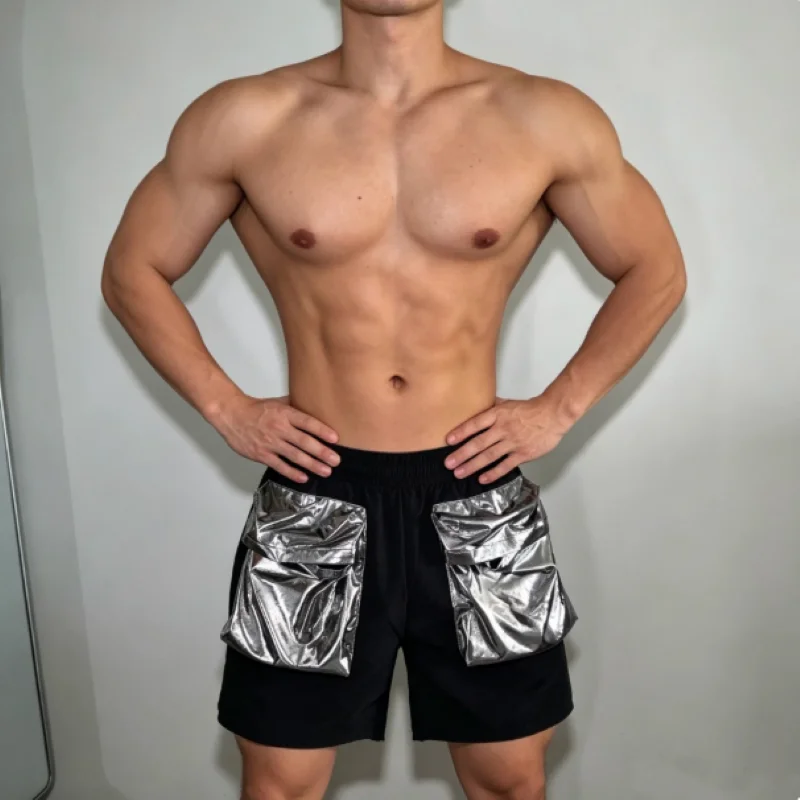 Men Summer Casual Sport Pocket Shorts Singer Stage Dance Party Bar Shorts Fitness Running Loose Speed Drying Breathable Shorts
Men Summer Casual Sport Pocket Shorts Singer Stage Dance Party Bar Shorts Fitness Running Loose Speed Drying Breathable Shorts