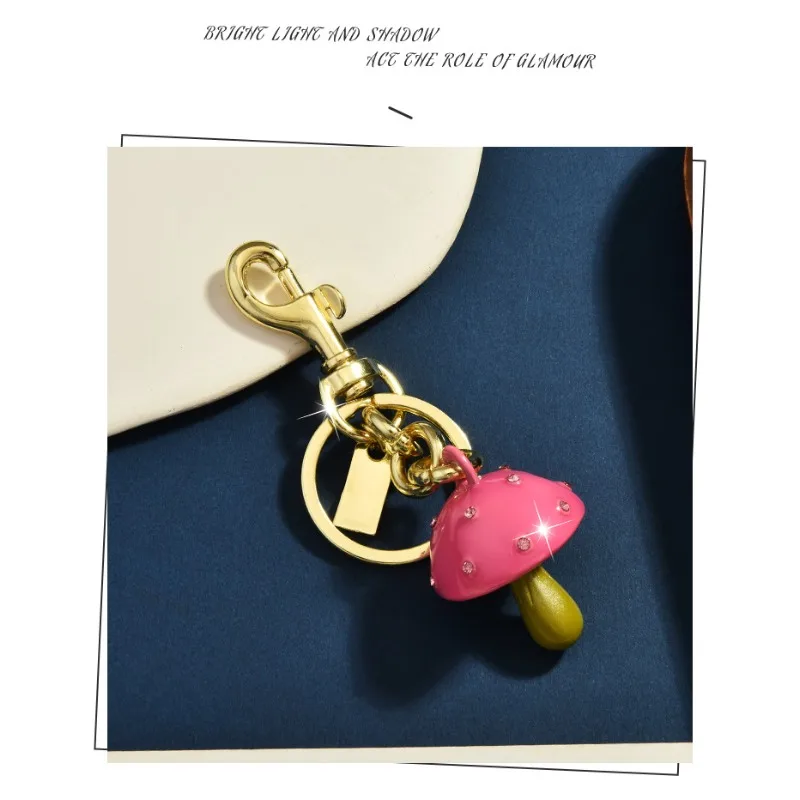 Cartoon colorful mushroom keychains, mobile phone and car keychains, ring pendant mushroom keychains 
Cartoon colorful mushroom keychains, mobile phone and car keychains, ring pendant mushroom keychains
