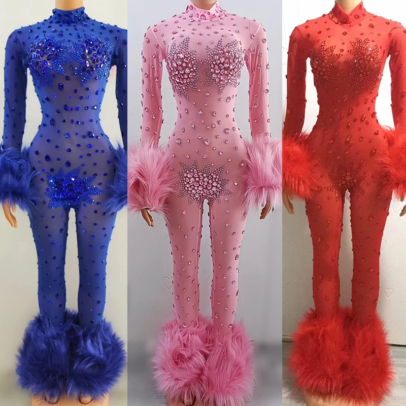 2023 New Singer Rhinestones Jumpsuit Nightclub Bar Gogo Dance Clothing Multi Colors Stretch Bodysuit Drag Queen Costume VDB7105
2023 New Singer Rhinestones Jumpsuit Nightclub Bar Gogo Dance Clothing Multi Colors Stretch Bodysuit Drag Queen Costume VDB7105
