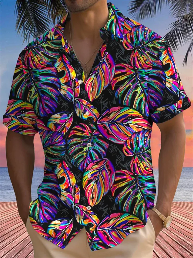 2025 Fashion Hawaiian Shirt Short sleeved Men's Shirt Daily Social High end Printed Shirt
2025 Fashion Hawaiian Shirt Short sleeved Men's Shirt Daily Social High end Printed Shirt