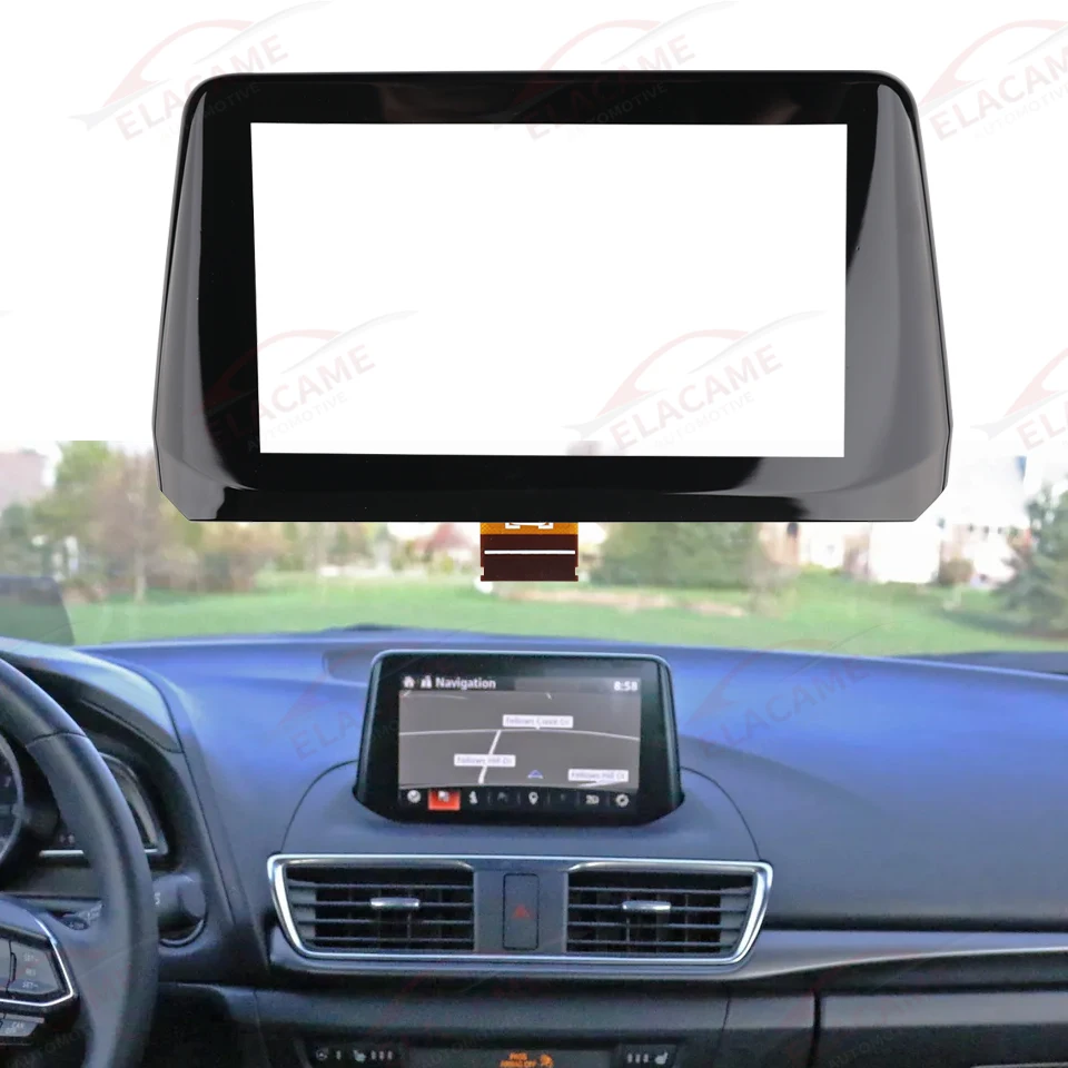 7 Inch Touch Screen Digitizer B61A611J0 For Mazda 3 GPS Alexa With Frame 17-2018 Car Multimedia Player Parts
7 Inch Touch Screen Digitizer B61A611J0 For Mazda 3 GPS Alexa With Frame 17-2018 Car Multimedia Player Parts