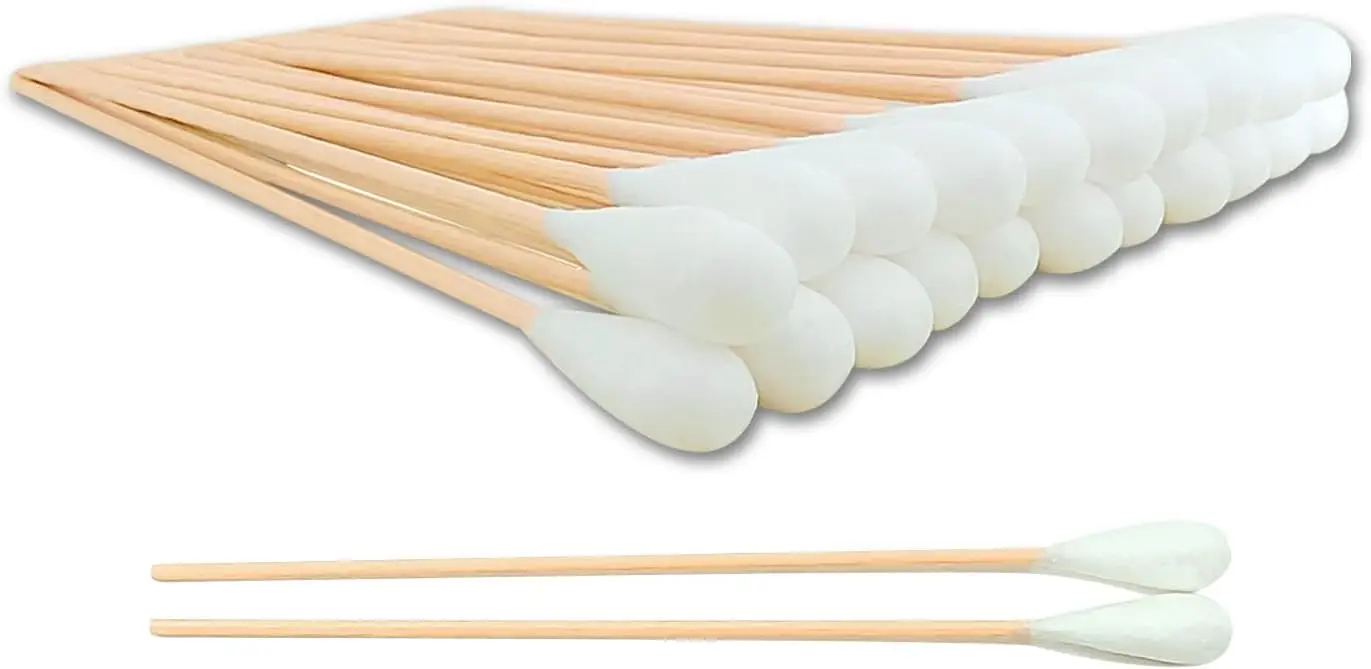 150pcs 6" Long Cotton Swabs for Dogs, Large Bamboo Handle Ear Cleaning Buds
150pcs 6" Long Cotton Swabs for Dogs, Large Bamboo Handle Ear Cleaning Buds