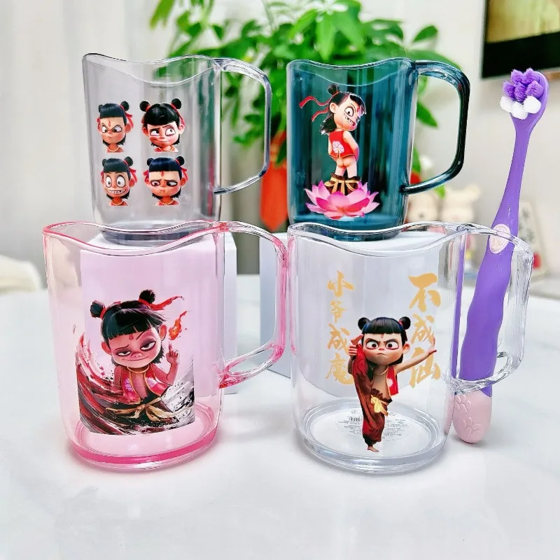 Nezha Demon Children Roaring in the Sea, Cute Plastic Cartoon Boy and Girl Rinsing Cup for Home Use
Nezha Demon Children Roaring in the Sea, Cute Plastic Cartoon Boy and Girl Rinsing Cup for Home Use